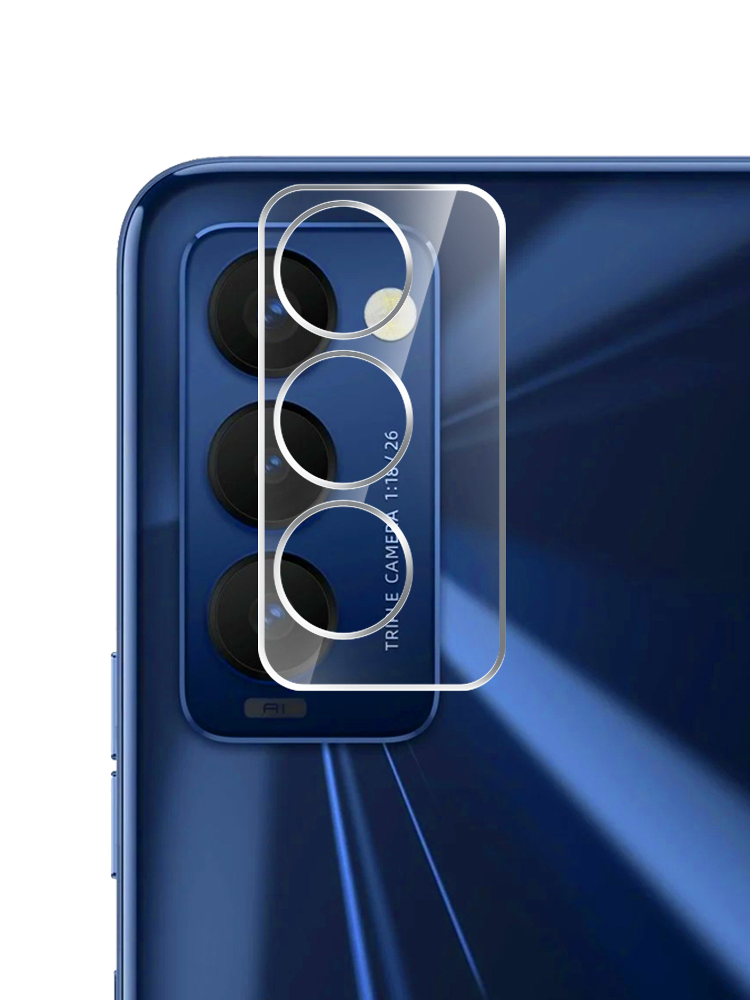 

Гибридное защитное стекло Brozo на камеру Tecno Camon 18/ 18P, Tecno Camon 18/ 18P