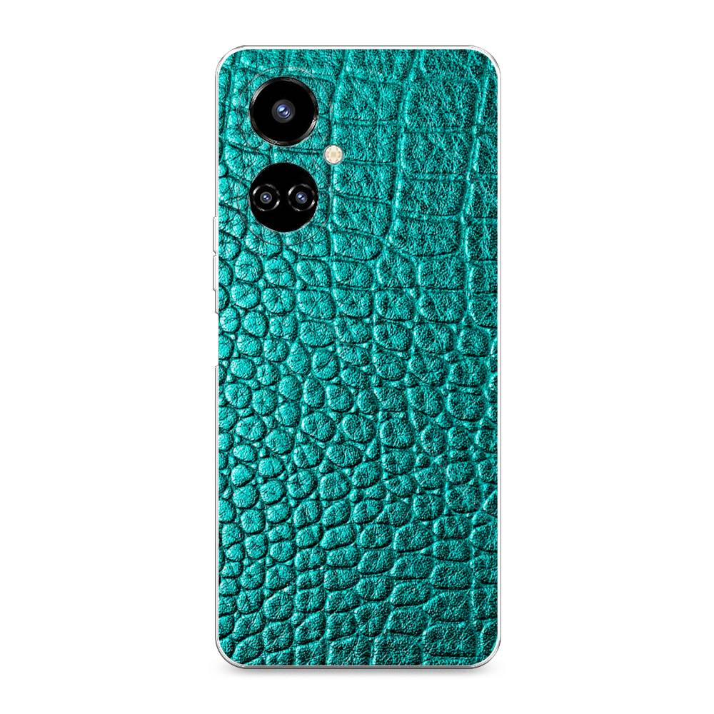 

Силиконовый чехол "Бирюзовая змея" на Tecno Camon 19, 301650-3