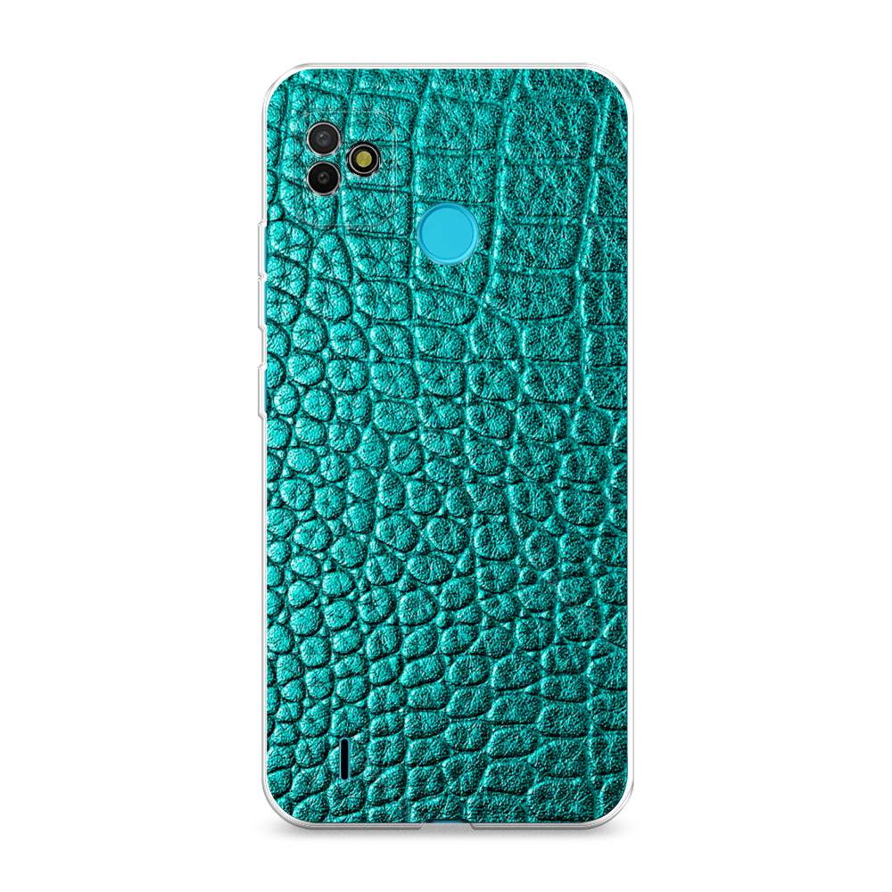 

Силиконовый чехол "Бирюзовая змея" на Tecno POP 5, 301150-3