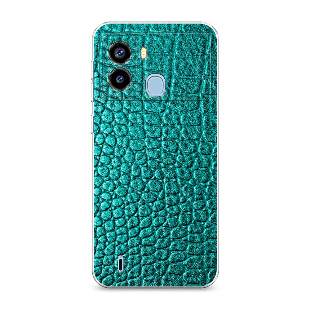 

Силиконовый чехол "Бирюзовая змея" на Tecno Pop 6, 302050-3