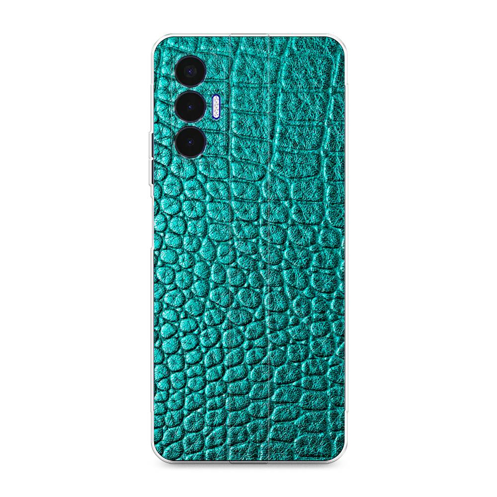 

Силиконовый чехол "Бирюзовая змея" на Tecno Pova 3, 301550-3