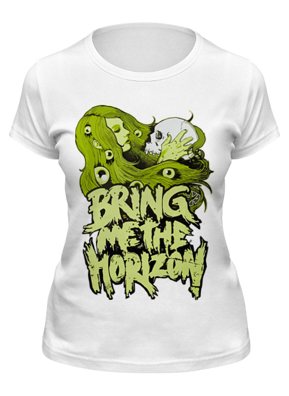 

Футболка женская Printio Bring me the horizon белая XL, Белый, Bring me the horizon