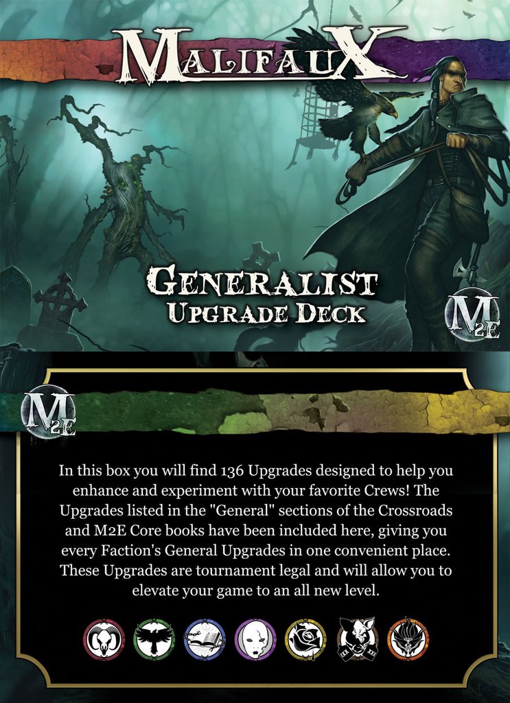 

Malifaux: generalist upgrade deck