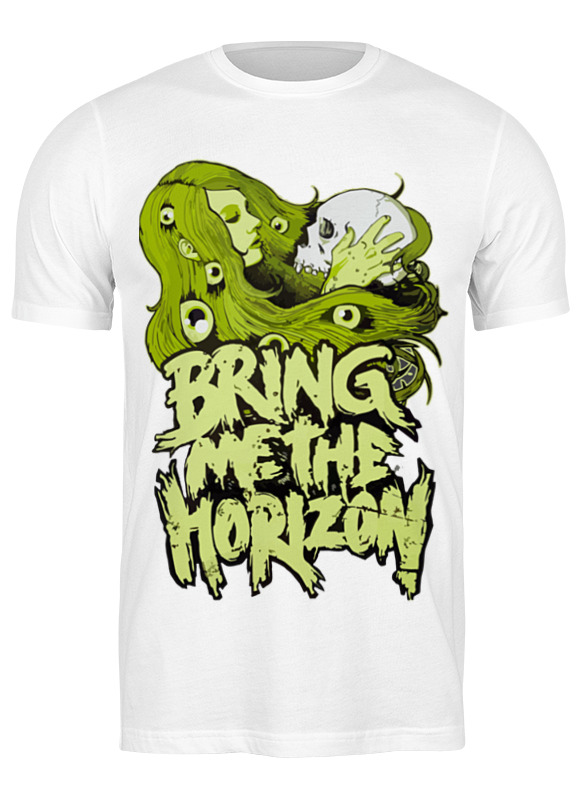

Футболка мужская Printio Bring me the horizon белая XL, Белый, Bring me the horizon