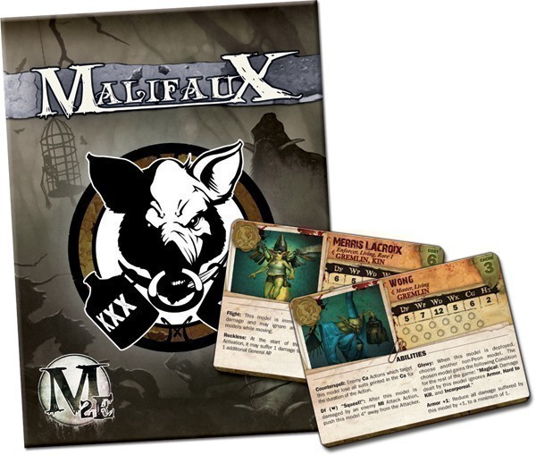 Malifaux: gremlin wave 2 arsenal deck Великобритания разноцветный