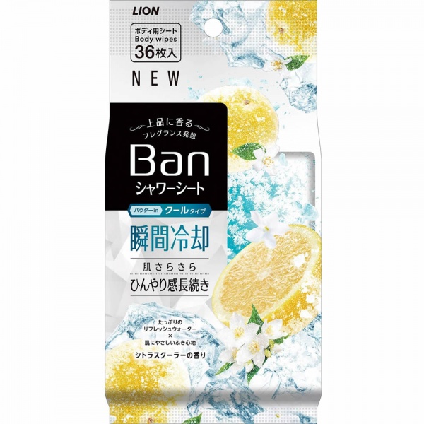 

Lion refresh shower sheets дезодорант антиперспирант ионный для тела в форме салфеток, с о