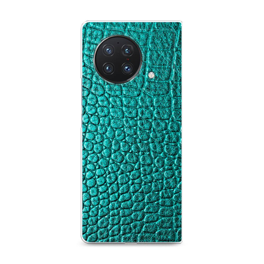 

Силиконовый чехол "Бирюзовая змея" на Vivo X Fold, 266750-3
