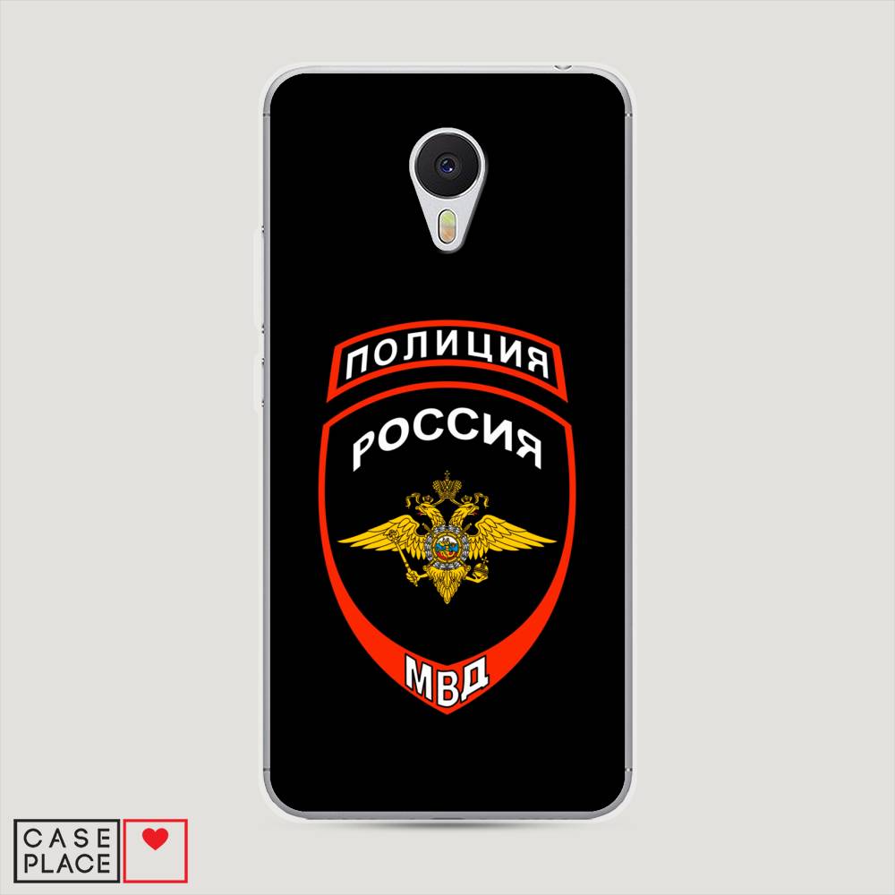 

Чехол Awog на Meizu M3 "Полиция шеврон", Черный;красный;белый, 70350-5