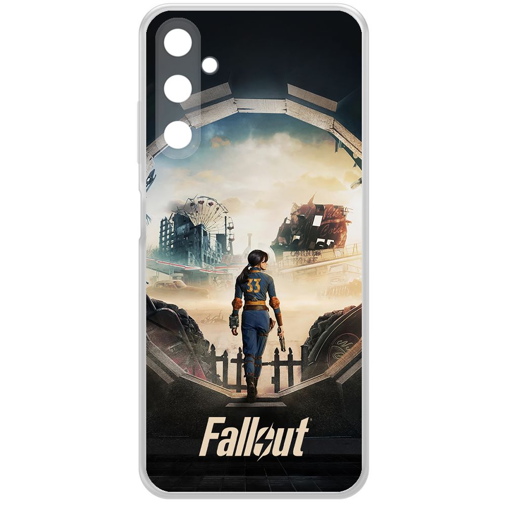 

Чехол-накладка Krutoff Clear Case Фоллаут (Fallout) - Убежище 33 для Samsung Galaxy A05, Прозрачный