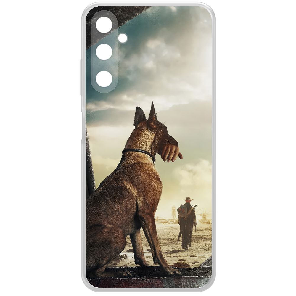 

Чехол-накладка Krutoff Clear Case Фоллаут (Fallout) - Псина для Samsung Galaxy A05, Прозрачный