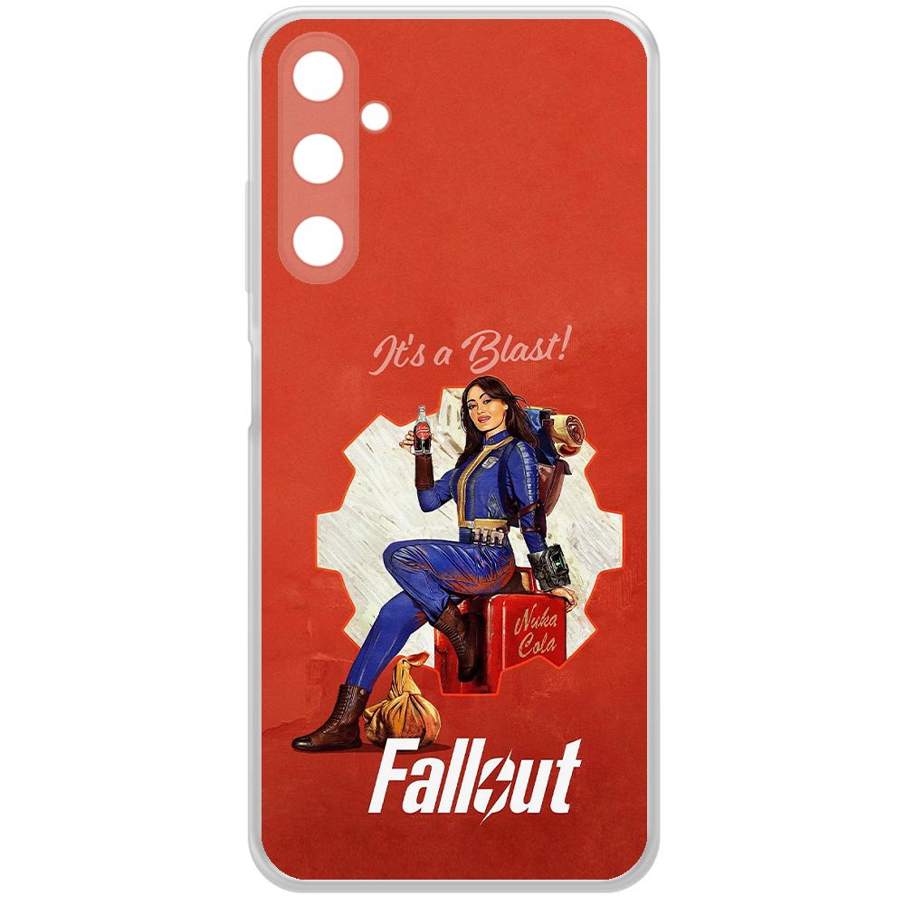 

Чехол-накладка Krutoff Clear Case Фоллаут (Fallout) - Это взрыв! для Samsung Galaxy A05, Прозрачный