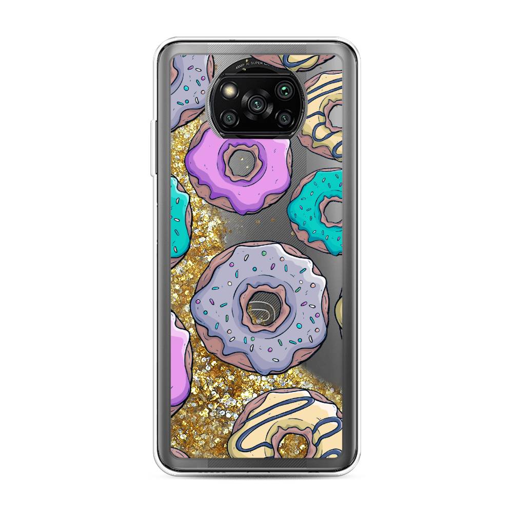 

Чехол Awog на Poco X3/X3 Pro "Разноцветные пончики в глазури 2", 310690-1