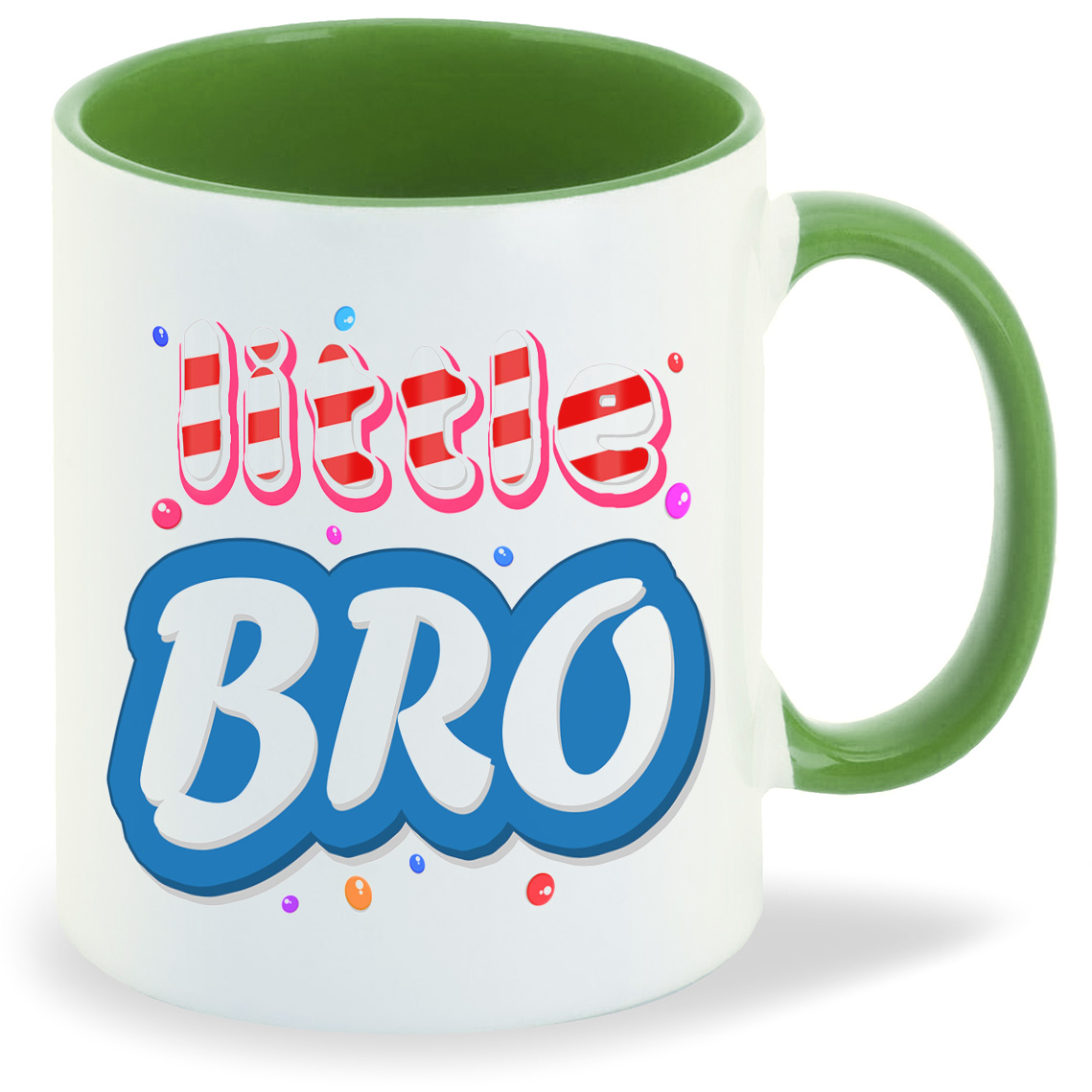 

Кружка CoolPodarok Прикол Little bro Маленький брат, Прикол Little bro Маленький брат