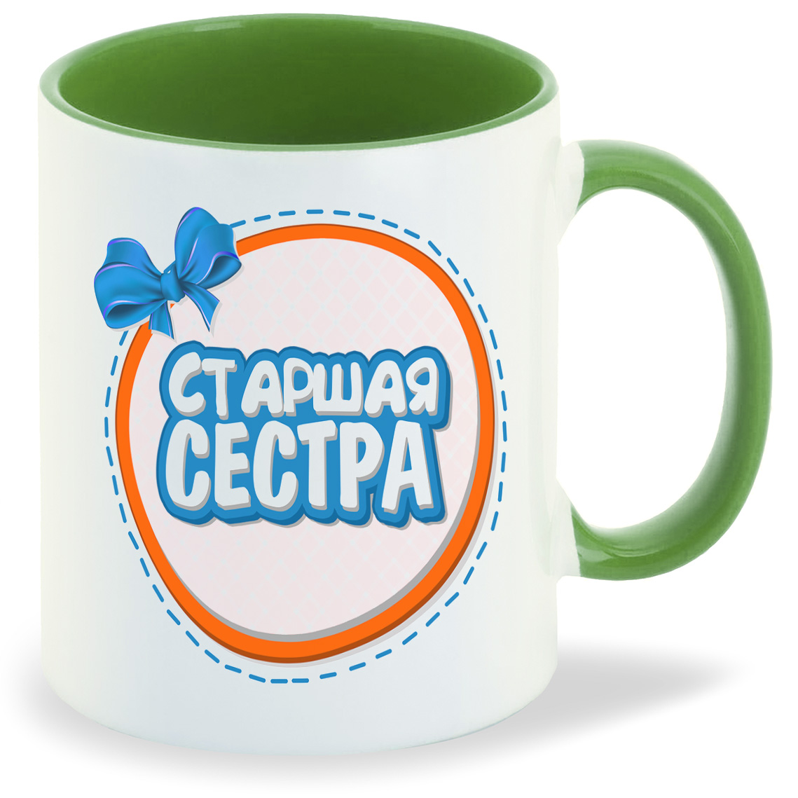 

Кружка CoolPodarok Семья Старшая сестра, Семья Старшая сестра