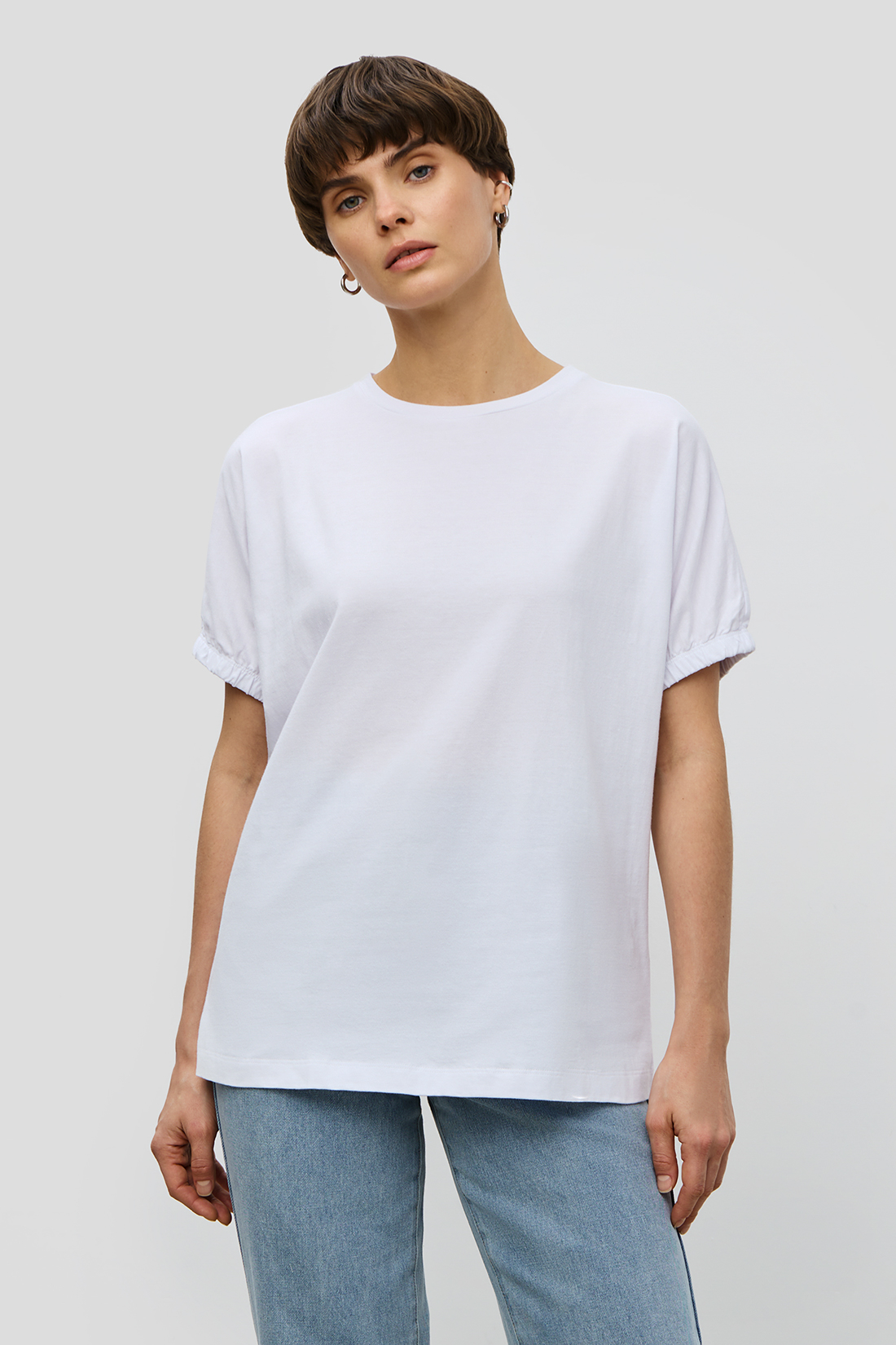 

Футболка женская Baon B2323051 белая XS, Белый, B2323051