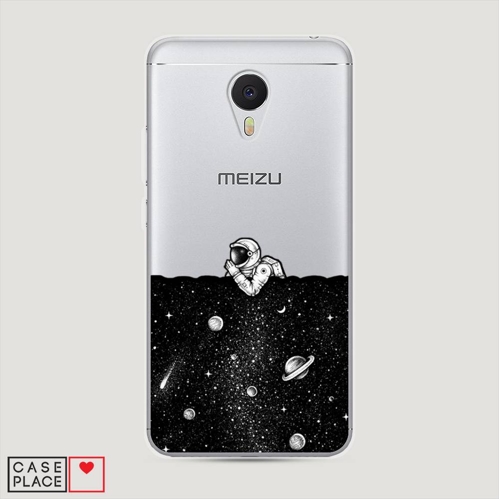 

Чехол Awog на Meizu M3 "Космический сон", Серый, 70350-4