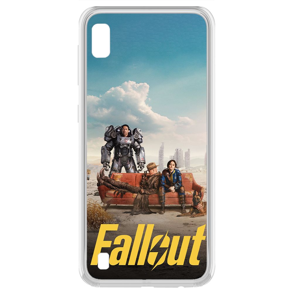 

Чехол-накладка Krutoff Clear Case Фоллаут (Fallout) - Постер для Samsung Galaxy A10 (A105), Прозрачный