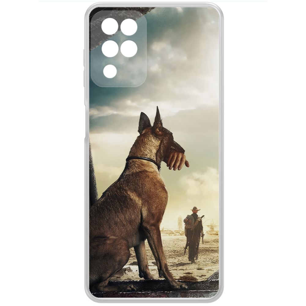 

Чехол-накладка Krutoff Clear Case Фоллаут (Fallout) - Псина для Samsung Galaxy A12 (A125), Прозрачный