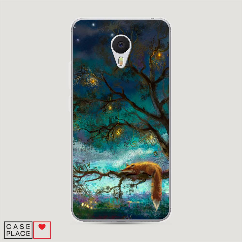 

Чехол Awog "Лиса устала" для Meizu M3, 70350-2