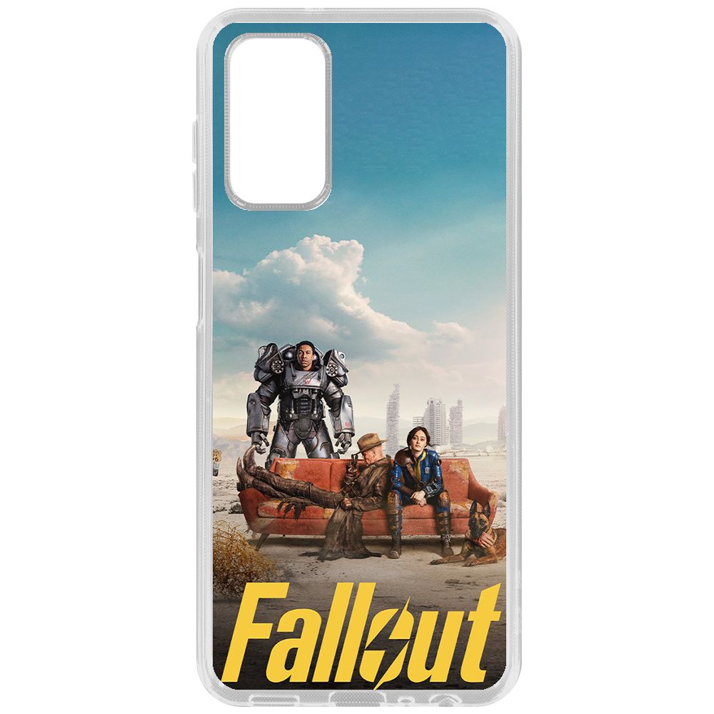 

Чехол-накладка Krutoff Clear Case Фоллаут (Fallout) - Постер для Samsung Galaxy A13 (A135), Прозрачный