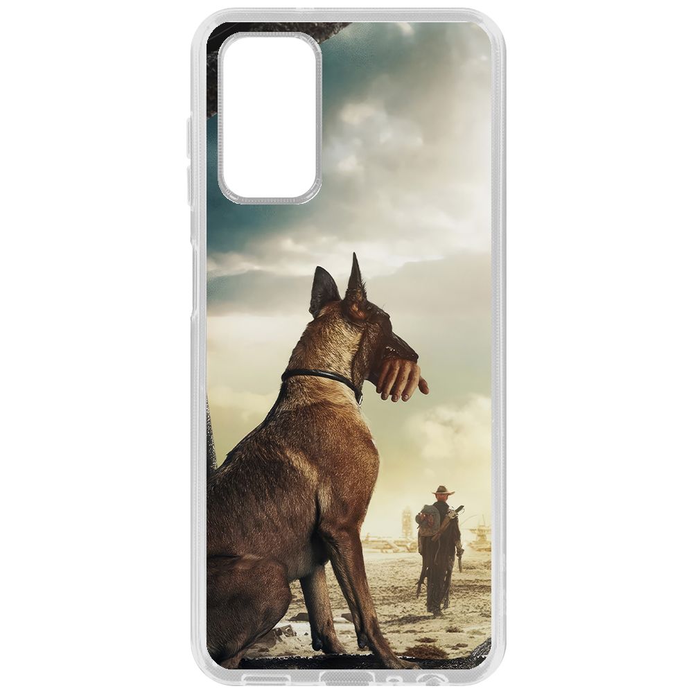 

Чехол-накладка Krutoff Clear Case Фоллаут (Fallout) - Псина для Samsung Galaxy A13 (A135), Прозрачный
