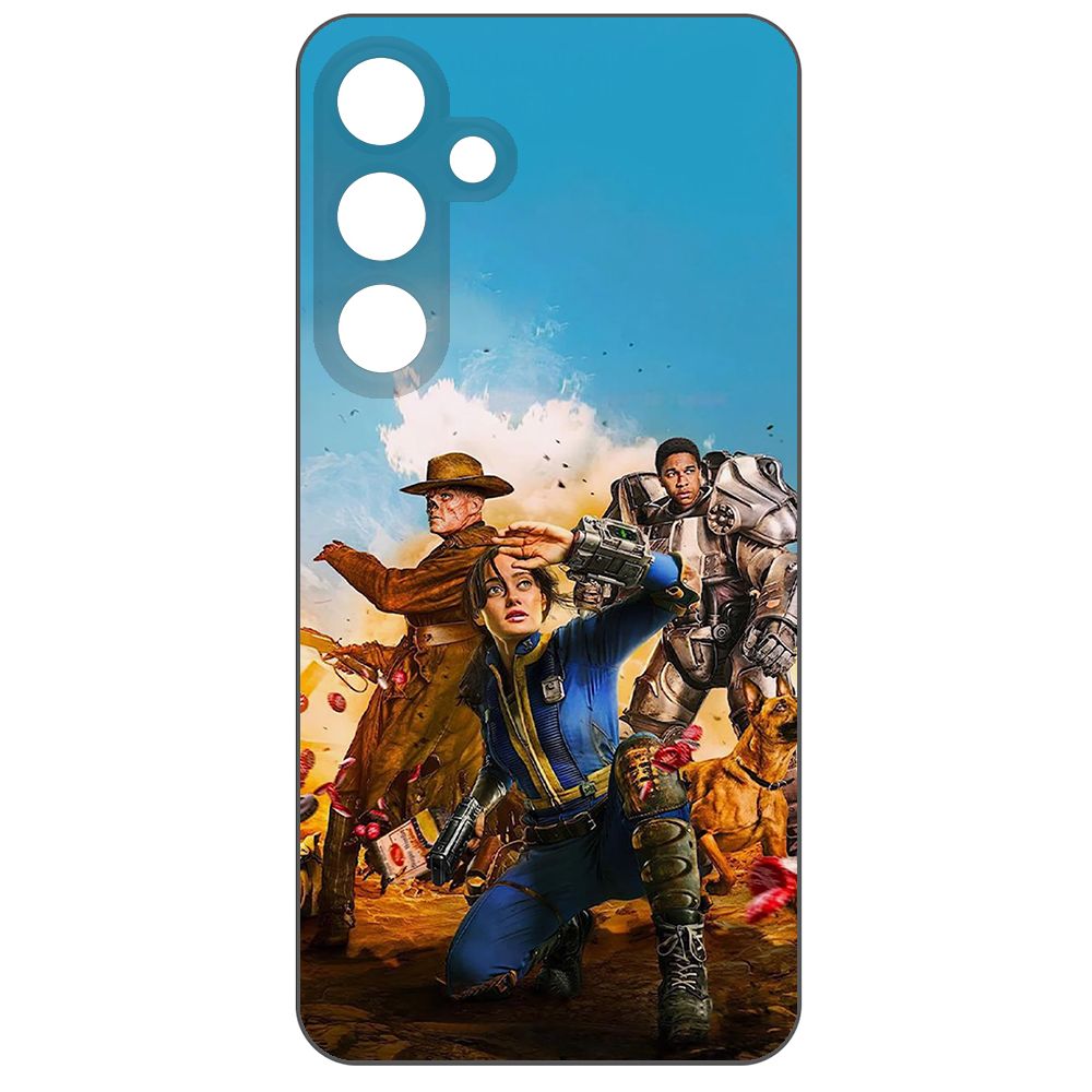 

Чехол-накладка Krutoff Soft Case Фоллаут - Люси, Гуль и Аарон для Samsung Galaxy S24+