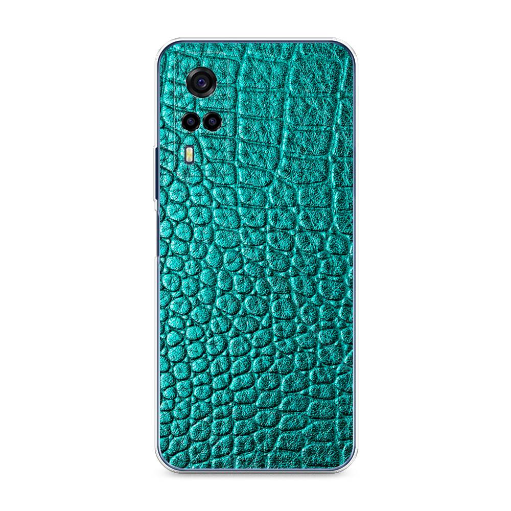 

Силиконовый чехол "Бирюзовая змея" на Vivo Y53s 4G, 264950-3