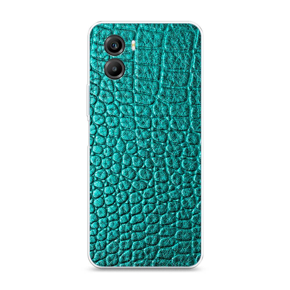 

Силиконовый чехол "Бирюзовая змея" на Vivo Y55s 5G, 266150-3