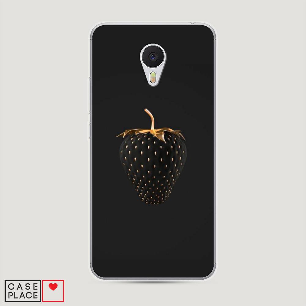 

Чехол Awog на Meizu M3 "Черно-золотая клубника", Черный;золотистый, 70350-10