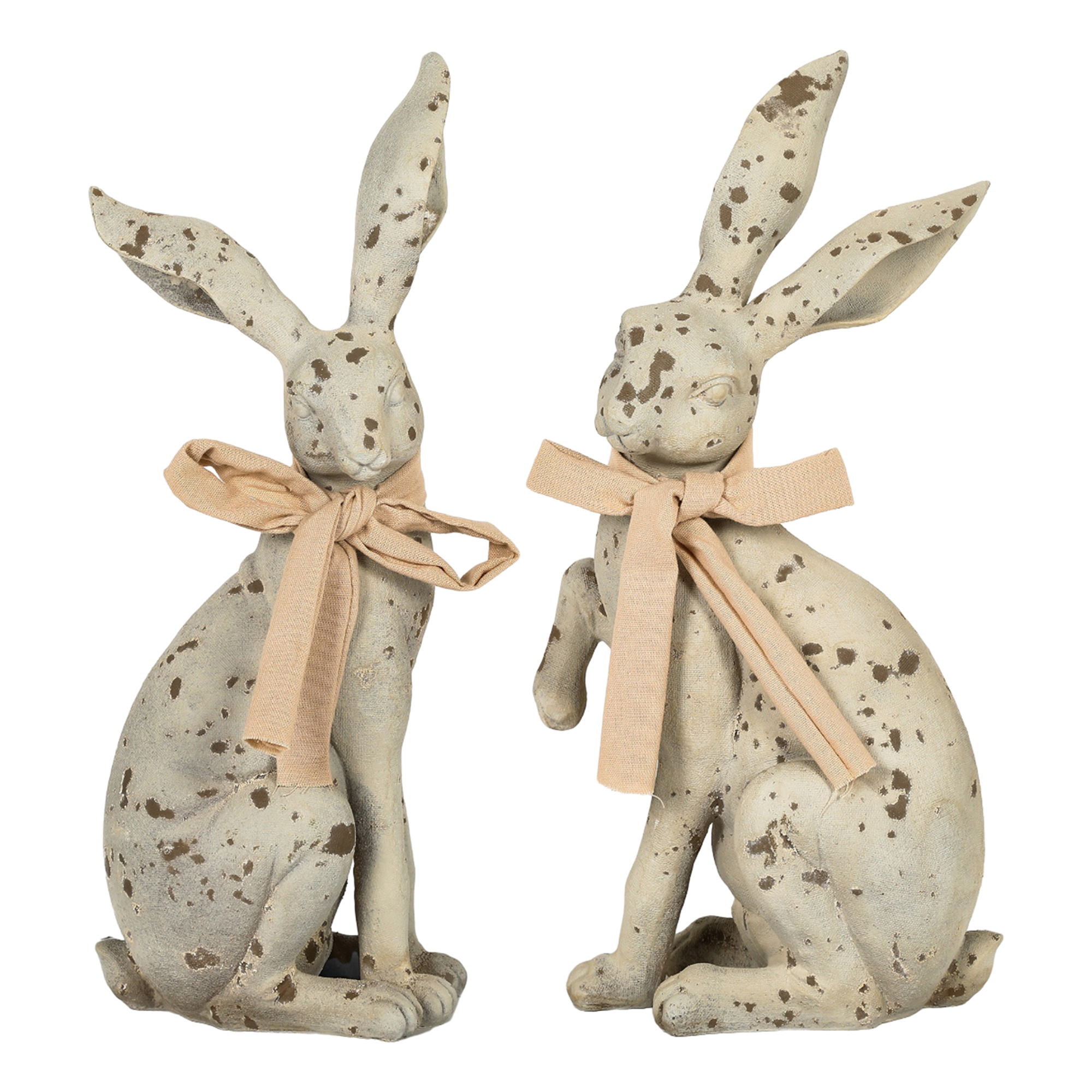 Фигурка Dekor pap Заяц полирезин 13,5x38x19 см в ассортименте