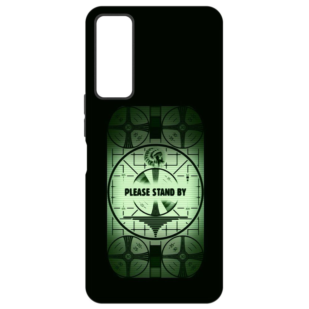 

Чехол-накладка Krutoff Soft Case Фоллаут (Fallout) - Пожалуйста, подождите для TCL 30+