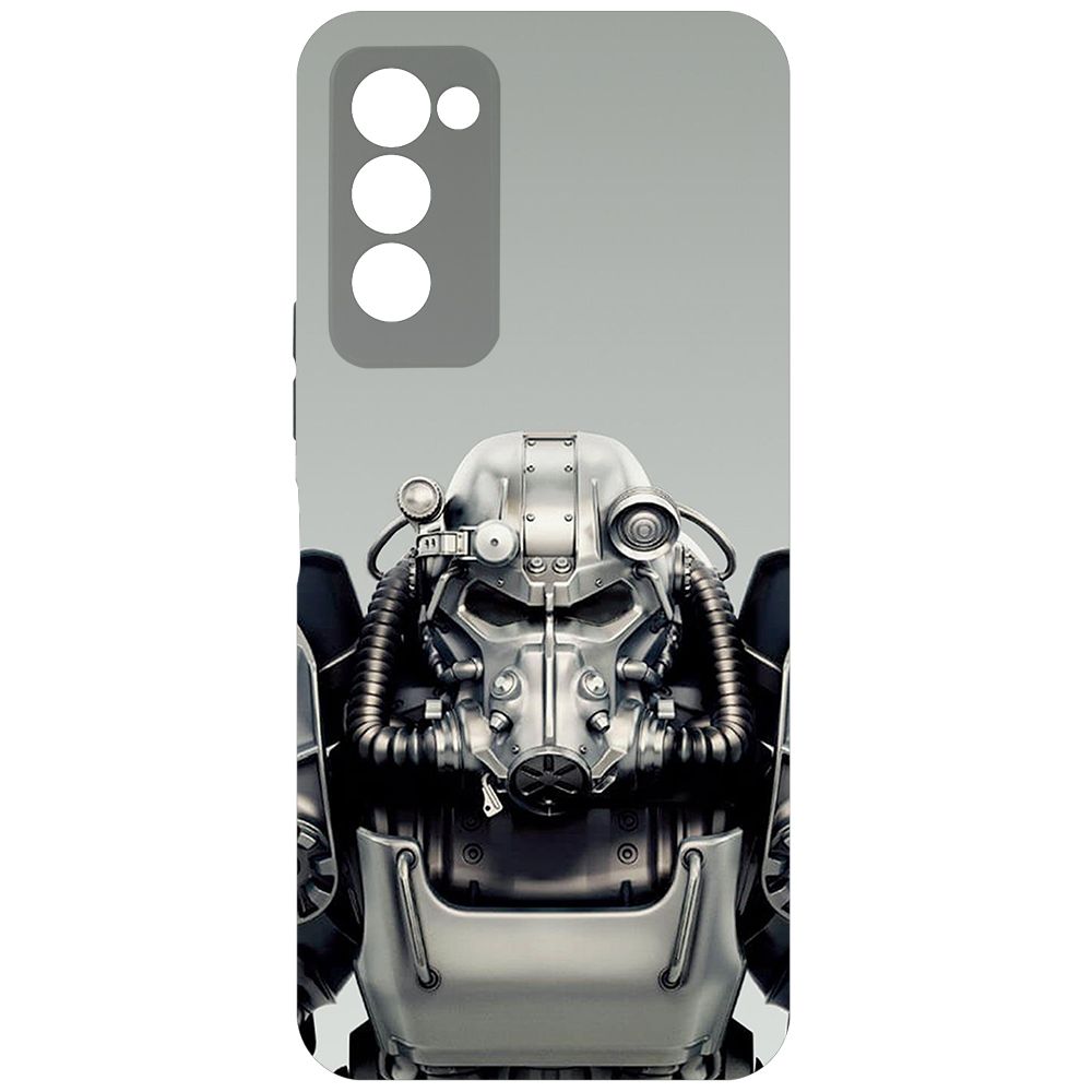 

Чехол-накладка Krutoff Soft Case Фоллаут (Fallout) - Братство стали для TECNO Camon 18