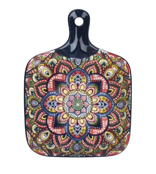 

Блюдо квадратное Nouvelle Home Arabesque с ручками 23 х 14,5 х 3,5 см