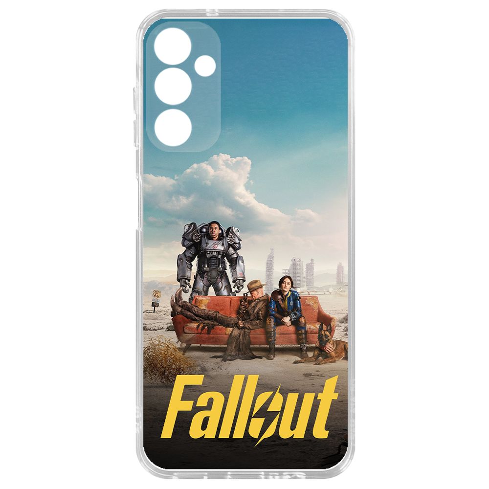 

Чехол-накладка Krutoff Clear Case Фоллаут - Постер для Samsung Galaxy A14 4G (A145), Прозрачный