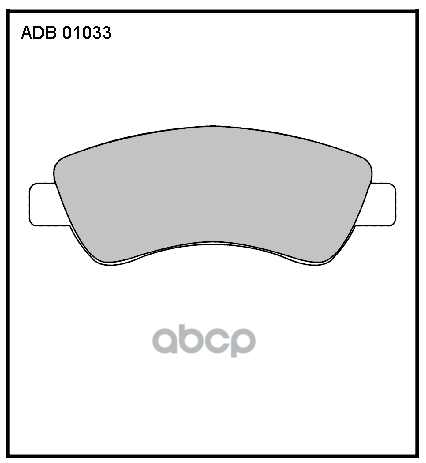 

Тормозные кололки ALLIED NIPPON передние дисковые ADB01033