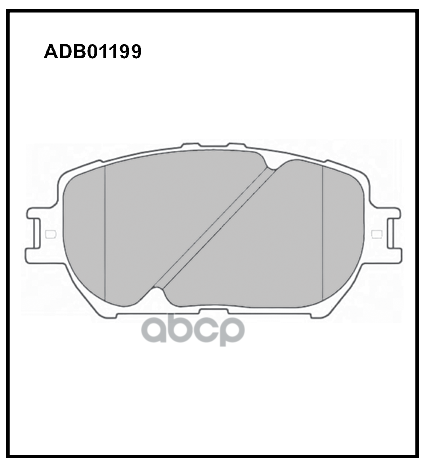 

Тормозные кололки ALLIED NIPPON передние дисковые ADB01199