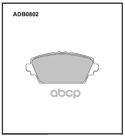 

Тормозные кололки ALLIED NIPPON передние дисковые ADB0802