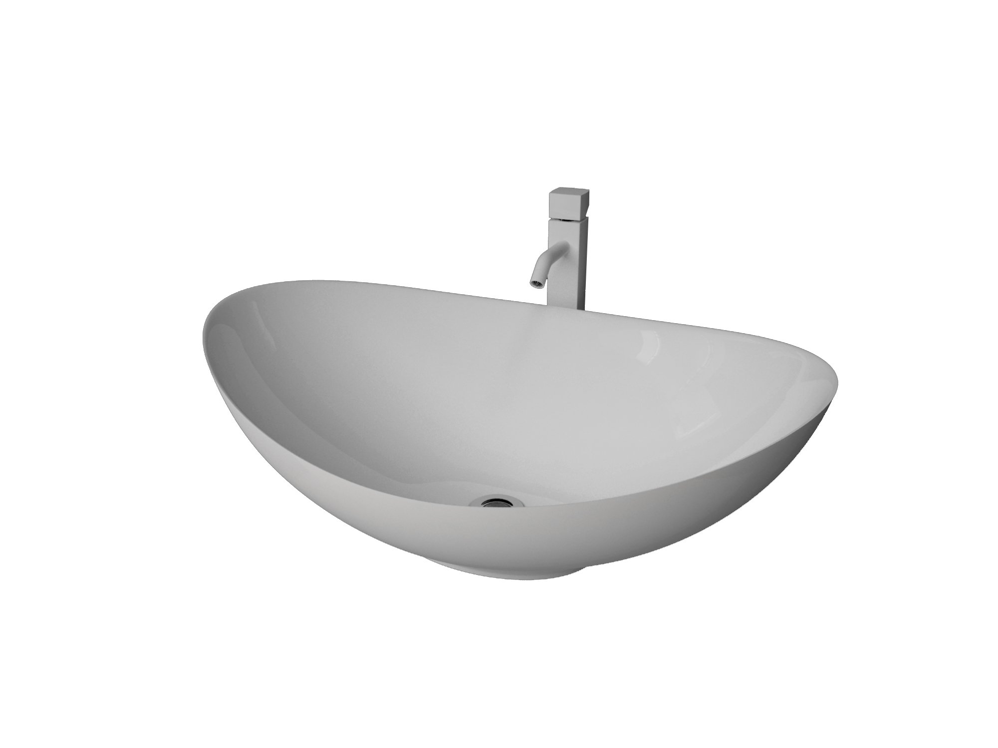 Раковина для ванной Aqua Trends Ореол 52305903, белая, 578*380