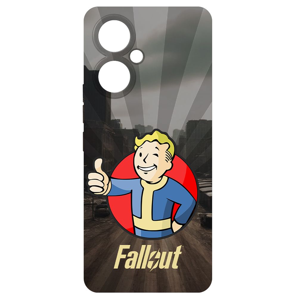 

Чехол-накладка Krutoff Soft Case Фоллаут (Fallout) - Волт-бой для TECNO Camon 19 Pro