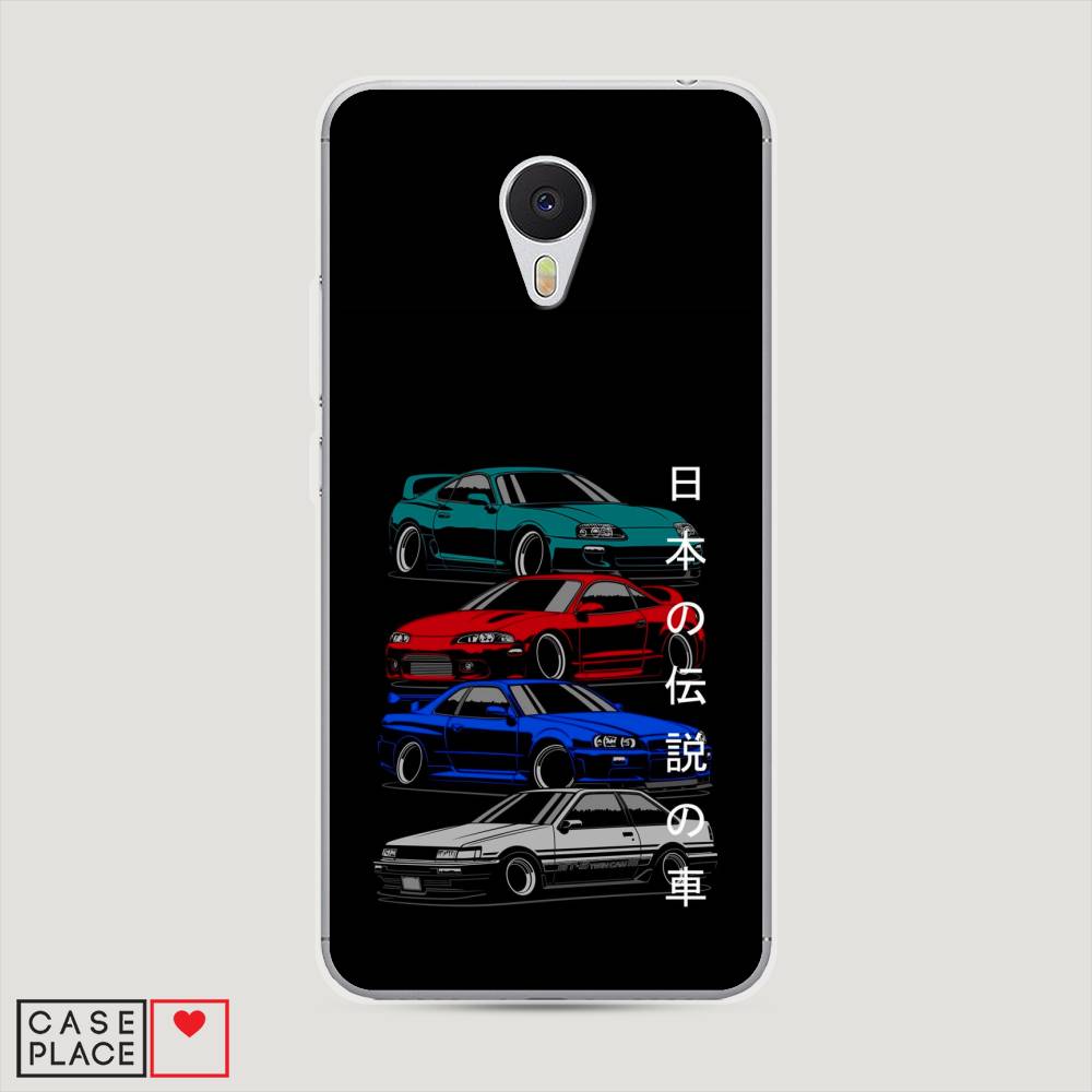 

Чехол Awog на Meizu M3 "JDM Legend cars", Зеленый;красный;синий, 70350-5