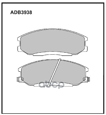 

Тормозные кололки ALLIED NIPPON передние дисковые ADB3938