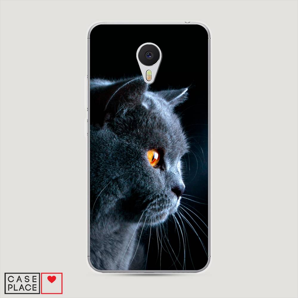 

Чехол Awog на Meizu M3 "Благородный кот британец", Черный;серый;оранжевый, 70350-2