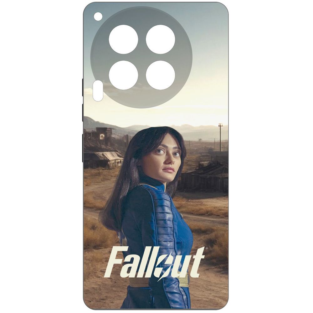 

Чехол-накладка Krutoff Soft Case Фоллаут (Fallout) - Люси в пустошах для TECNO Camon 30 5G