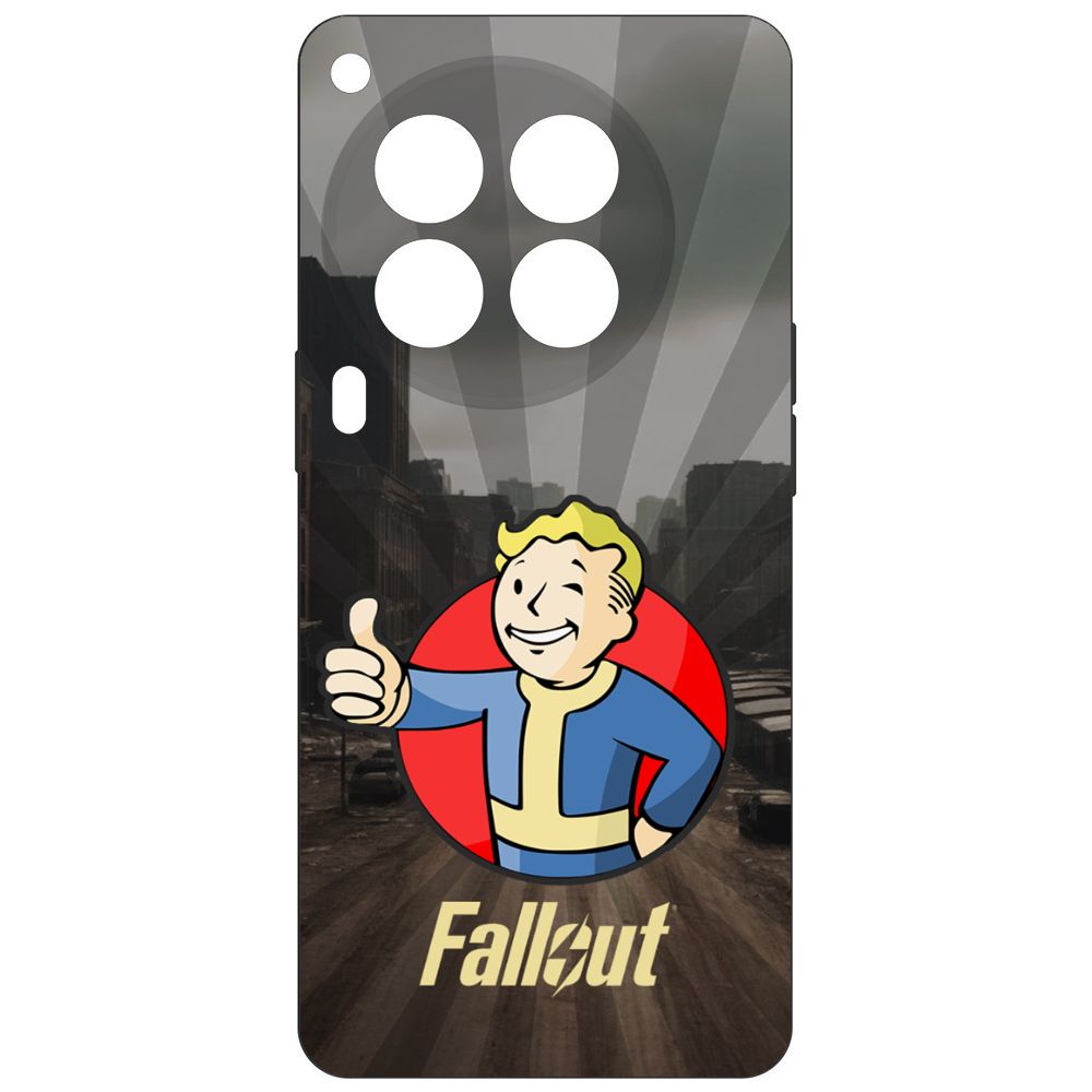 

Чехол-накладка Krutoff Soft Case Фоллаут (Fallout) -Волт-бой для TECNO Camon 30 Premier 5G