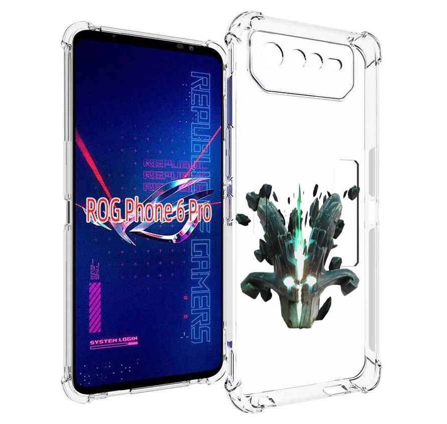 

Чехол MyPads dota 2 juggernaut для Asus ROG Phone 6 Pro, Прозрачный, Tocco