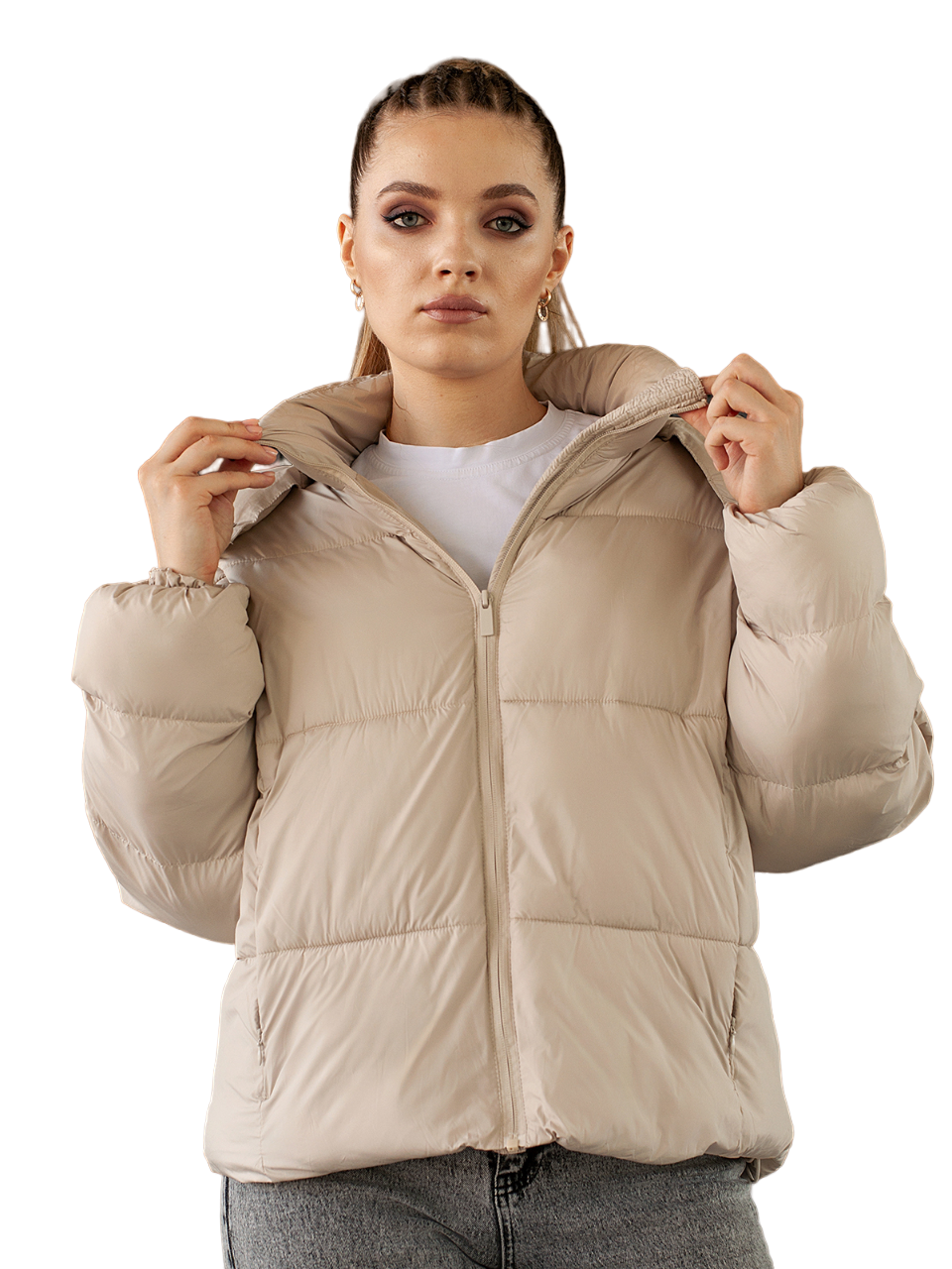 

Куртка женская NOORD PAC19006 бежевая 2XL, Бежевый, PAC19006