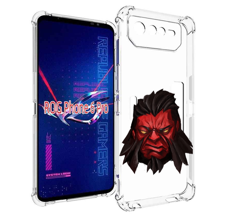

Чехол MyPads dota-2-axe для Asus ROG Phone 6 Pro, Прозрачный, Tocco