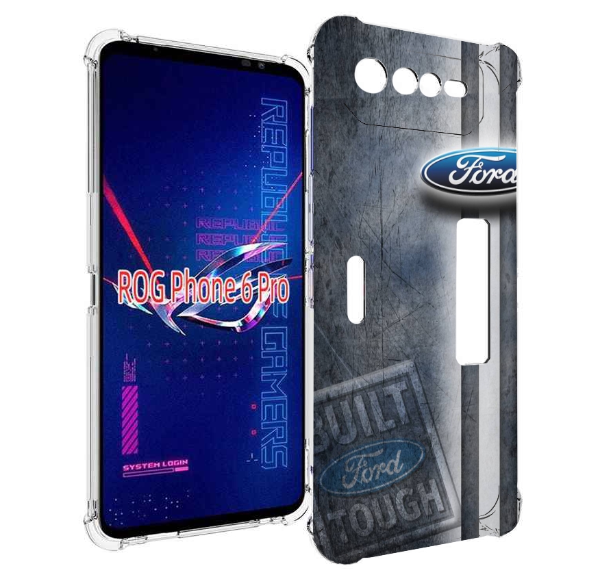

Чехол MyPads ford 2 для Asus ROG Phone 6 Pro, Прозрачный, Tocco