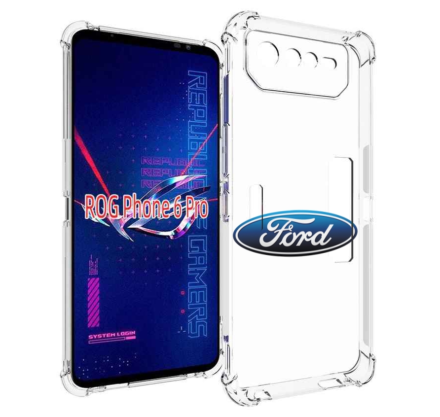 

Чехол MyPads ford-3 мужской для Asus ROG Phone 6 Pro, Прозрачный, Tocco
