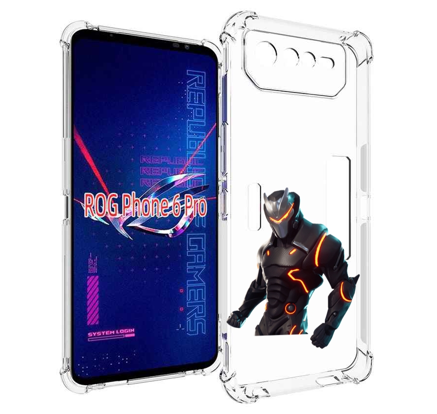 

Чехол MyPads fortnite-1 для Asus ROG Phone 6 Pro, Прозрачный, Tocco